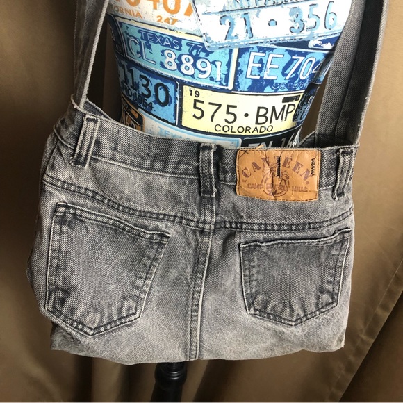 Canteen Levi Denim Crossbody Purse - Picture 9 of 11